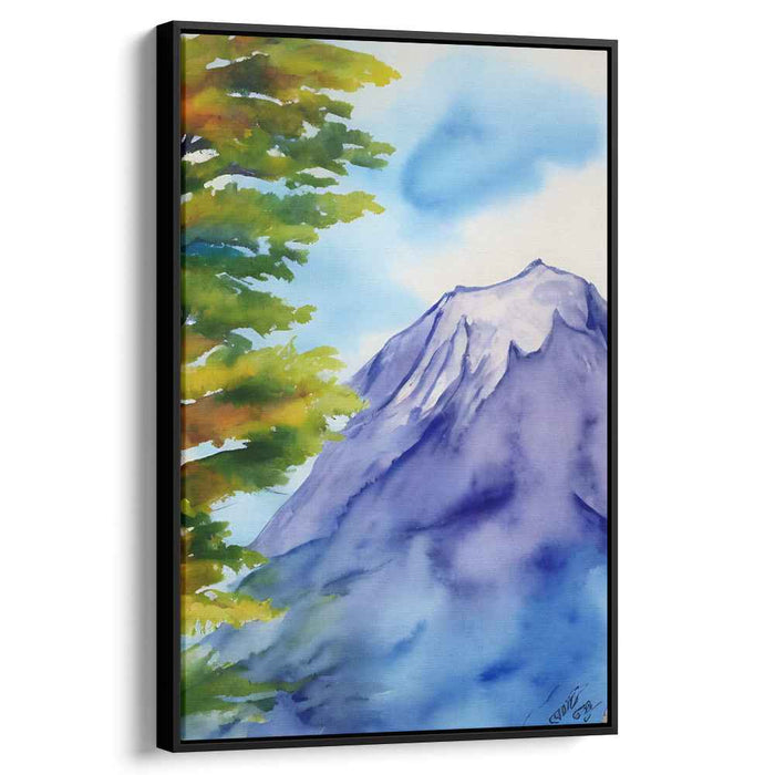Watercolor Mountain #201