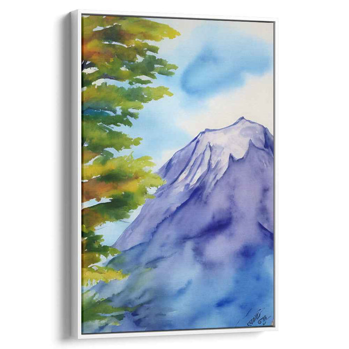 Watercolor Mountain #201