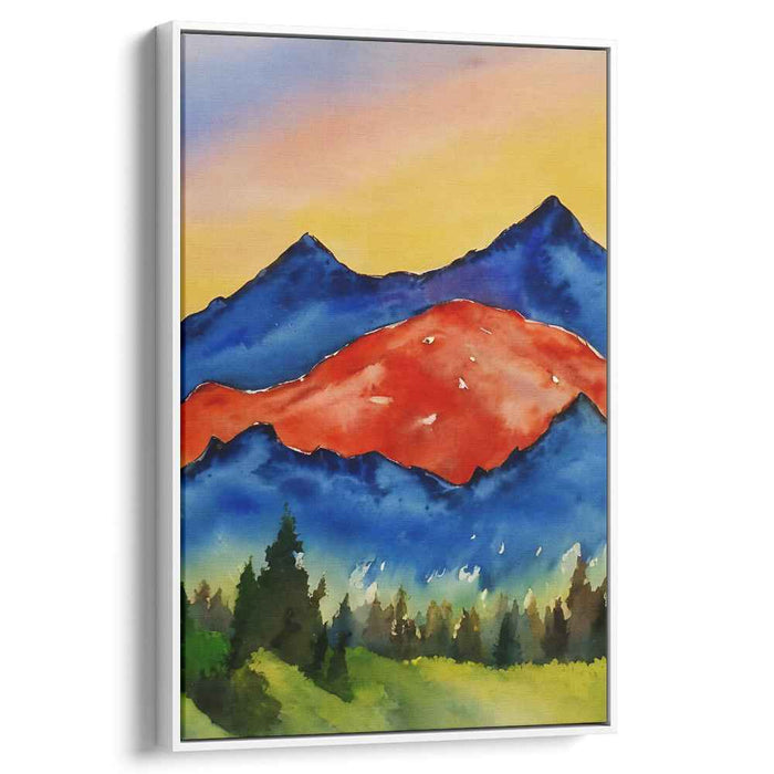 Watercolor Mountain #203