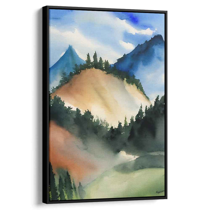 Watercolor Mountain #204