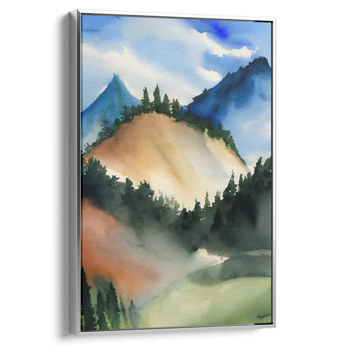 Watercolor Mountain #204