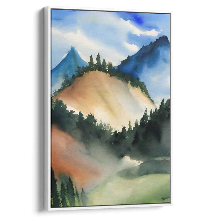 Watercolor Mountain #204
