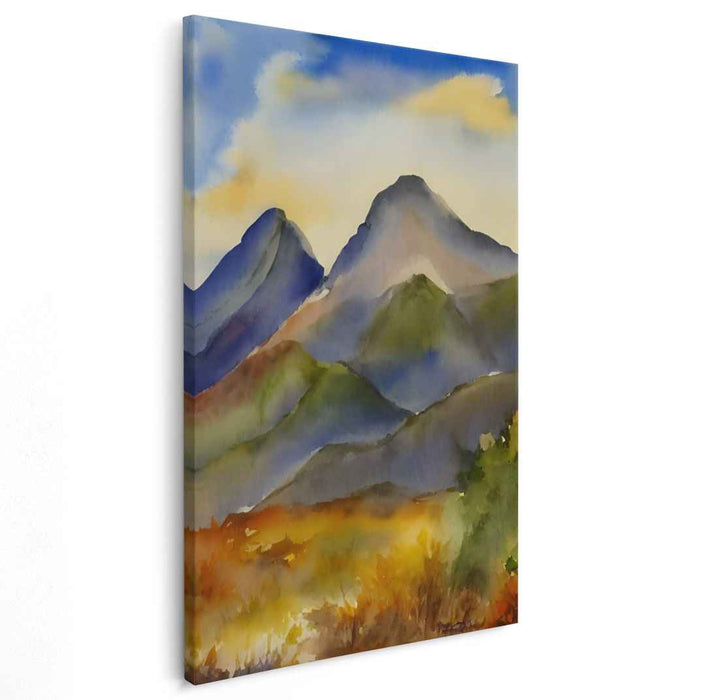 Watercolor Mountain #210