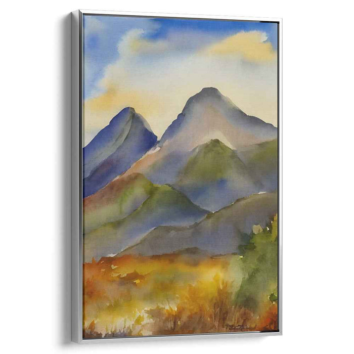 Watercolor Mountain #210