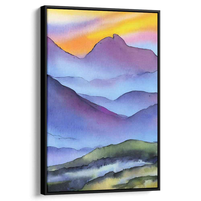 Watercolor Mountain #211