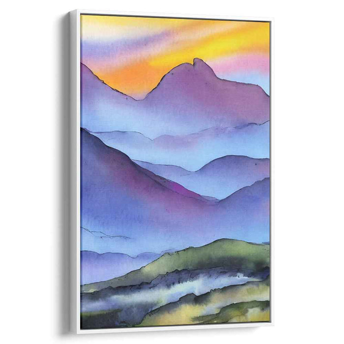 Watercolor Mountain #211