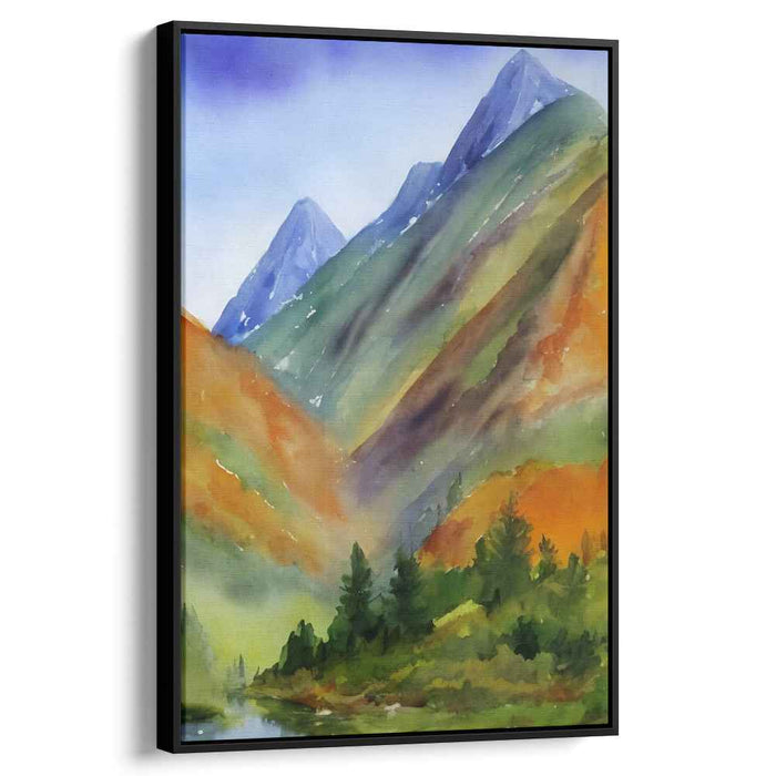 Watercolor Mountain #212