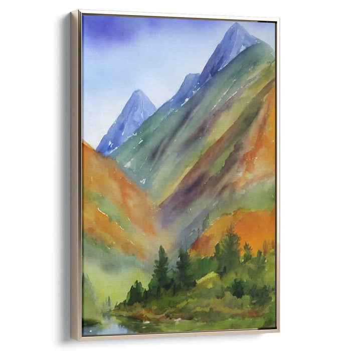 Watercolor Mountain #212