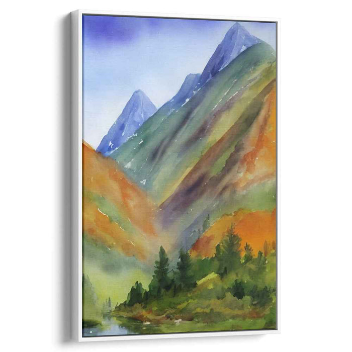 Watercolor Mountain #212