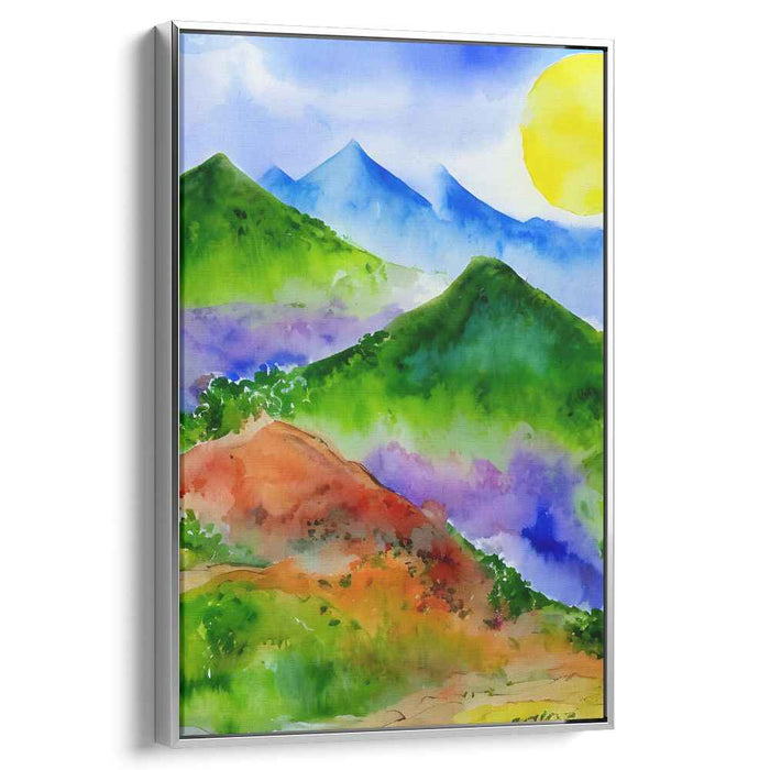 Watercolor Mountain #218