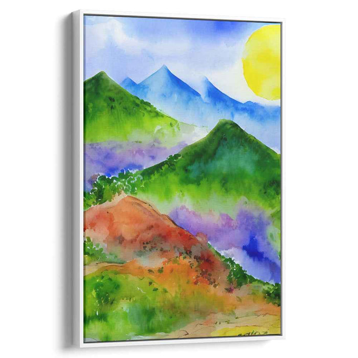 Watercolor Mountain #218