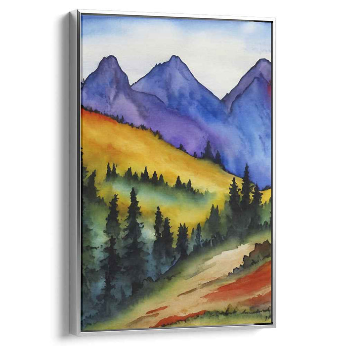 Watercolor Mountain #222