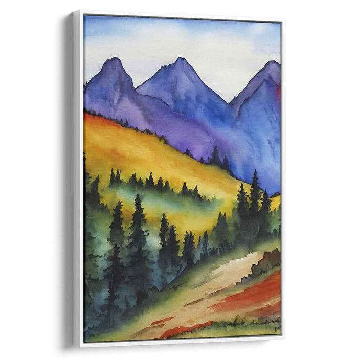 Watercolor Mountain #222