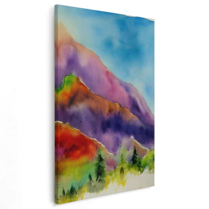 Watercolor Mountain #223