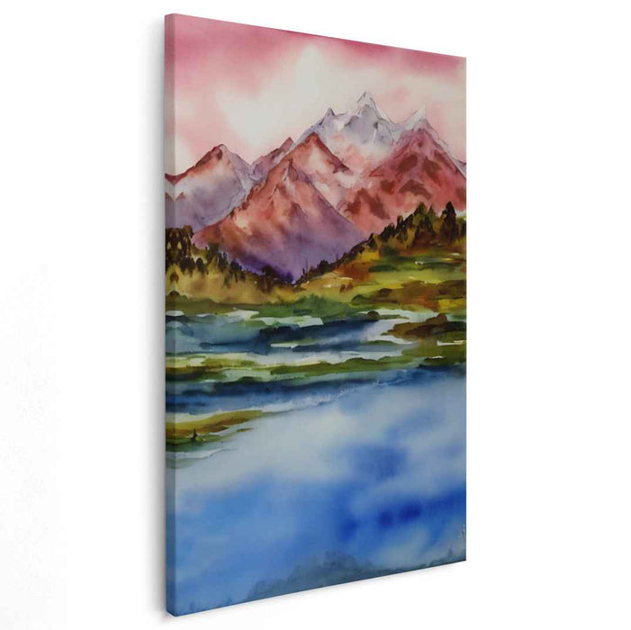 Watercolor Mountain #227