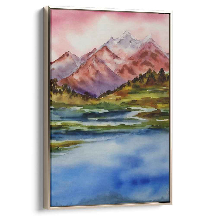 Watercolor Mountain #227