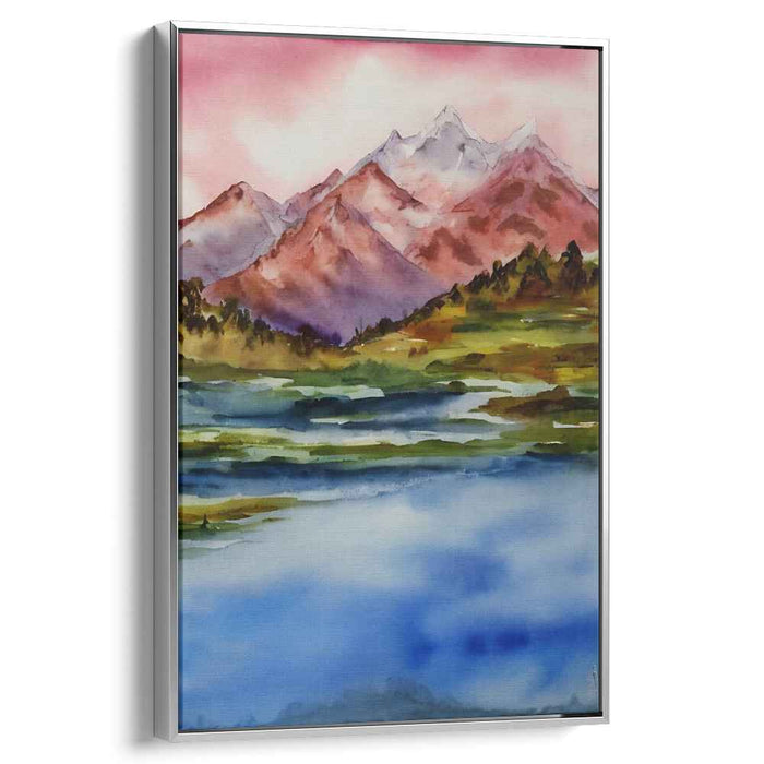 Watercolor Mountain #227