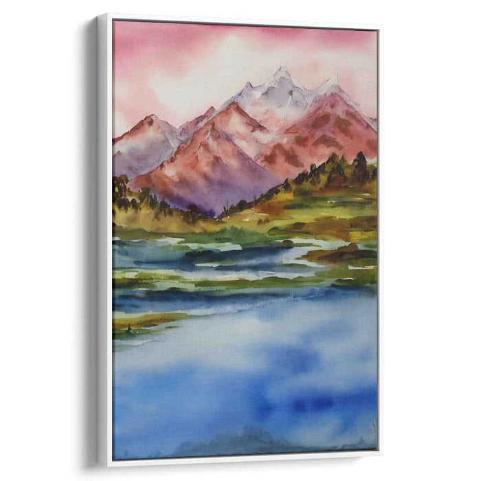 Watercolor Mountain #227
