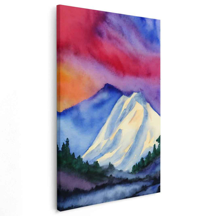 Watercolor Mountain #232