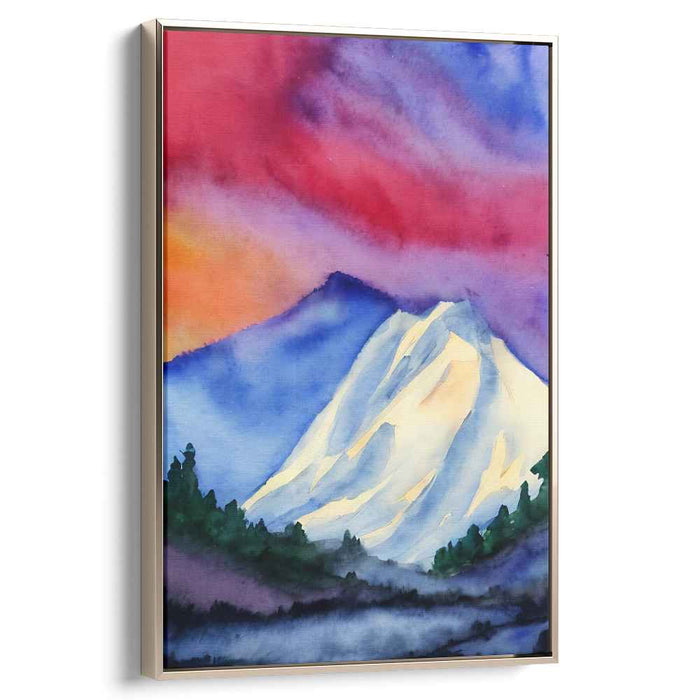 Watercolor Mountain #232