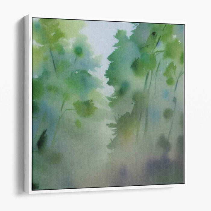 Rainbow Over Hills: Watercolor Landscape Art Print