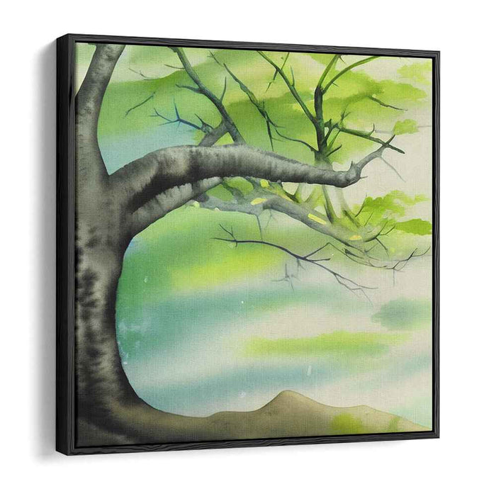 Aquarelle Symphony: Watercolor Nature Scene