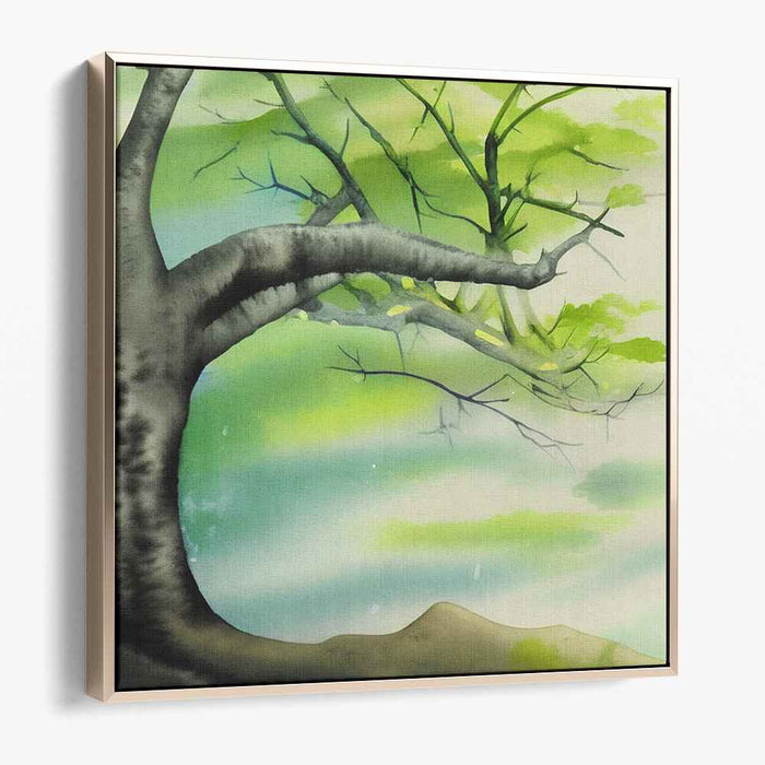 Aquarelle Symphony: Watercolor Nature Scene