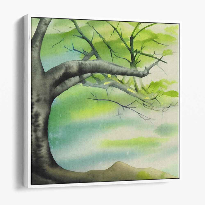 Aquarelle Symphony: Watercolor Nature Scene