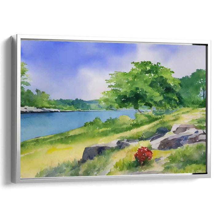 Watercolor Niagara Escarpment #104