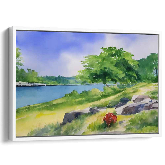 Watercolor Niagara Escarpment #104