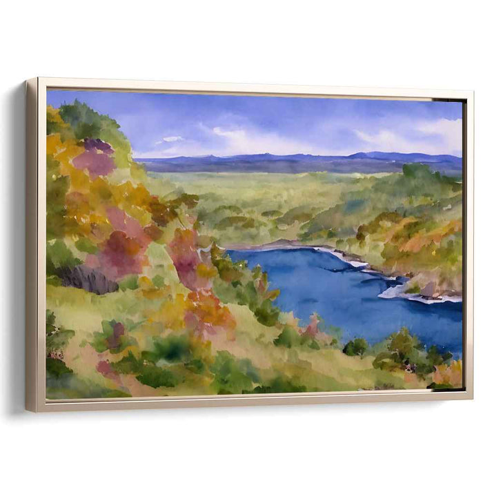 Watercolor Niagara Escarpment #124