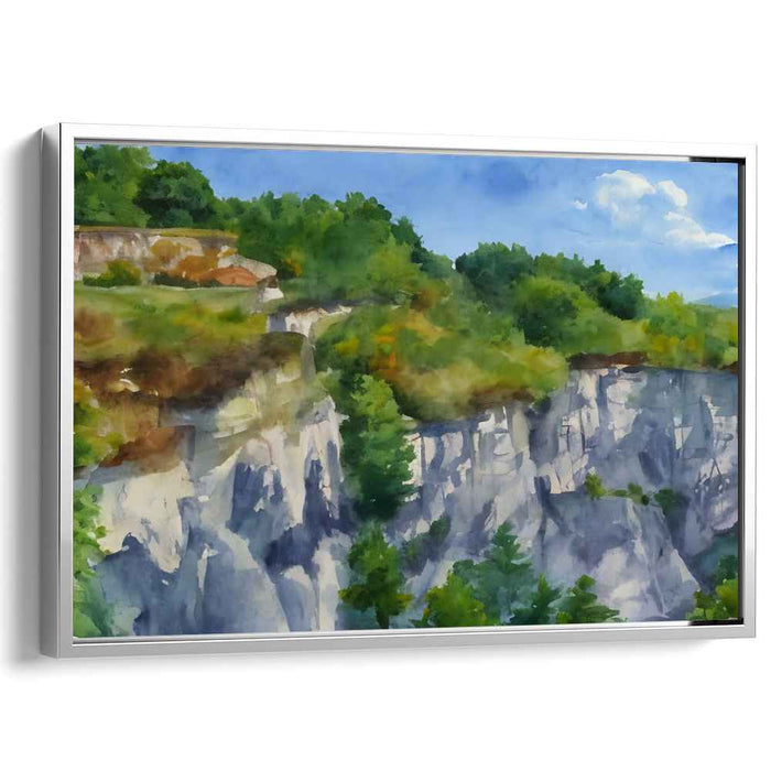 Watercolor Niagara Escarpment #132