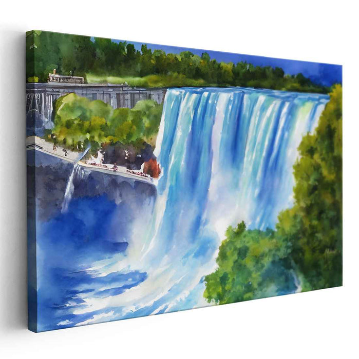 Watercolor Niagara Falls #114