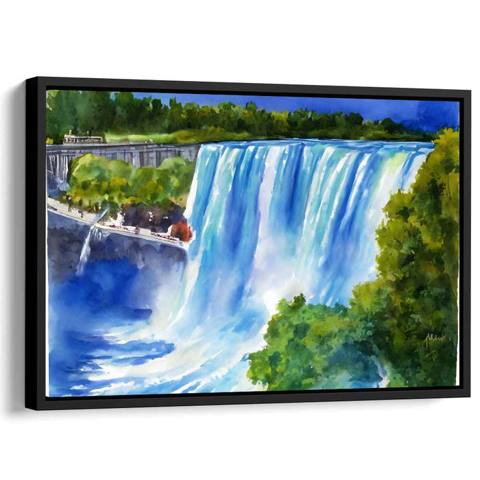 Watercolor Niagara Falls #114