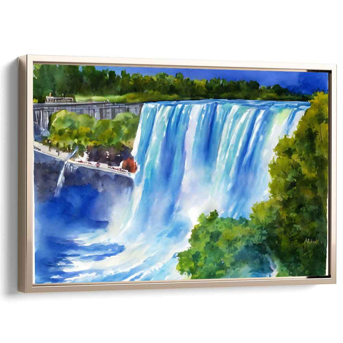 Watercolor Niagara Falls #114