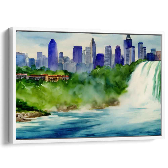 Watercolor Niagara Falls #126