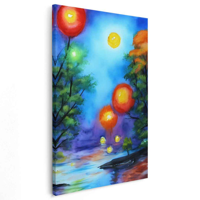 Watercolor Night #201