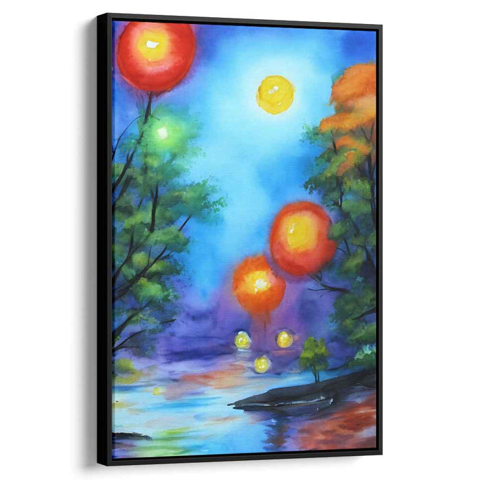 Watercolor Night #201