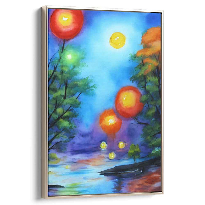 Watercolor Night #201