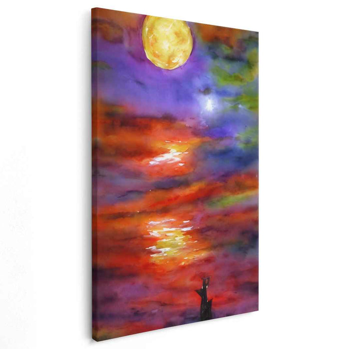 Watercolor Night #209