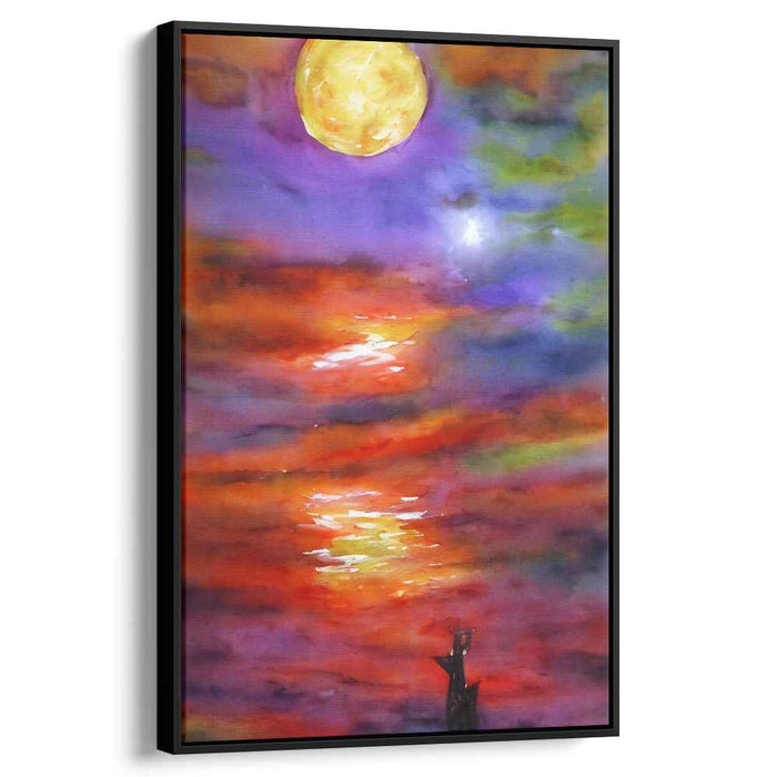 Watercolor Night #209