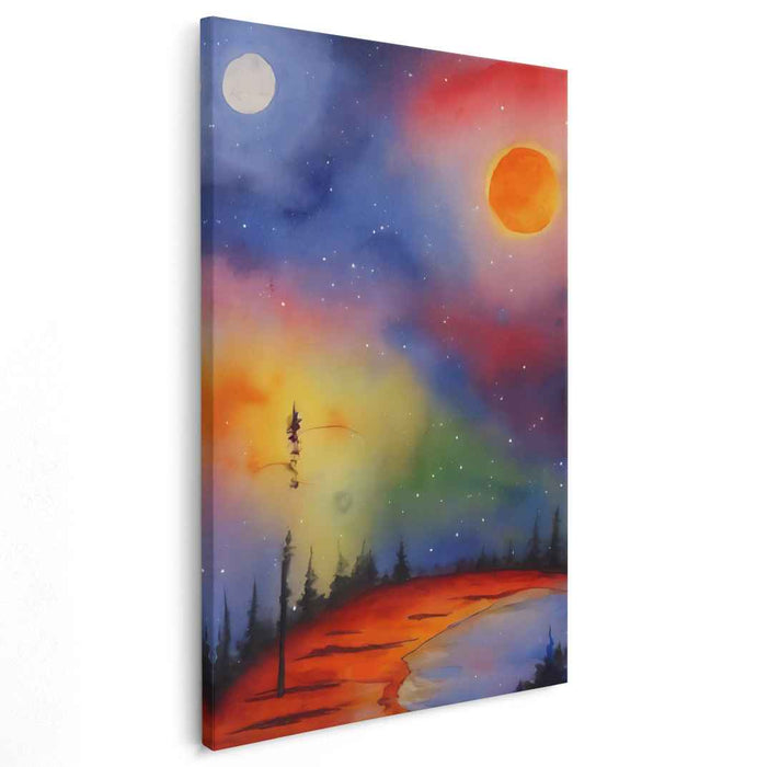 Watercolor Night #210