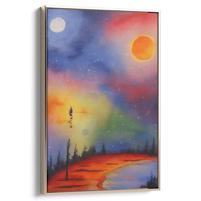 Watercolor Night #210