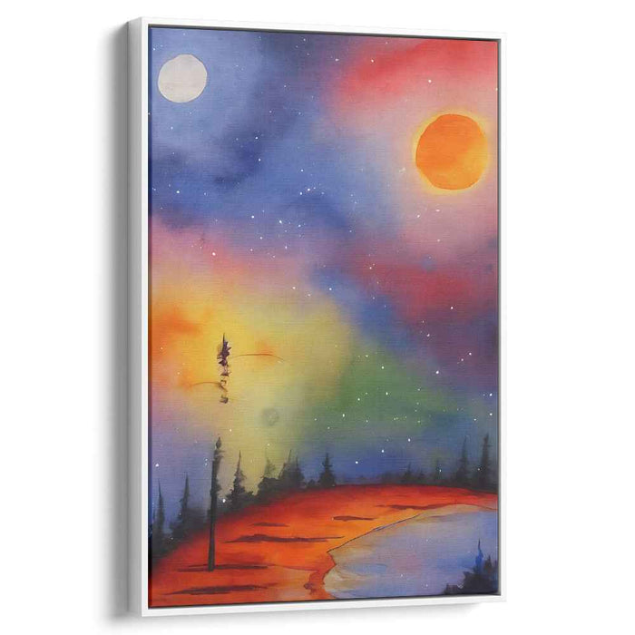 Watercolor Night #210