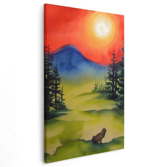 Watercolor Night #215