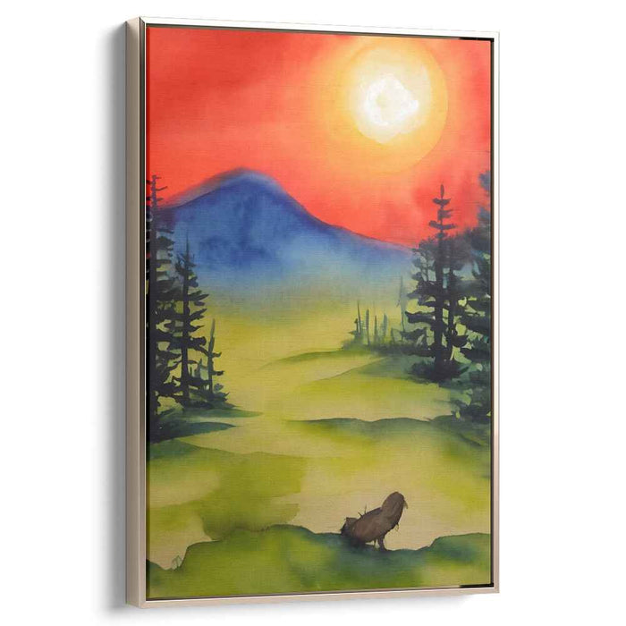 Watercolor Night #215