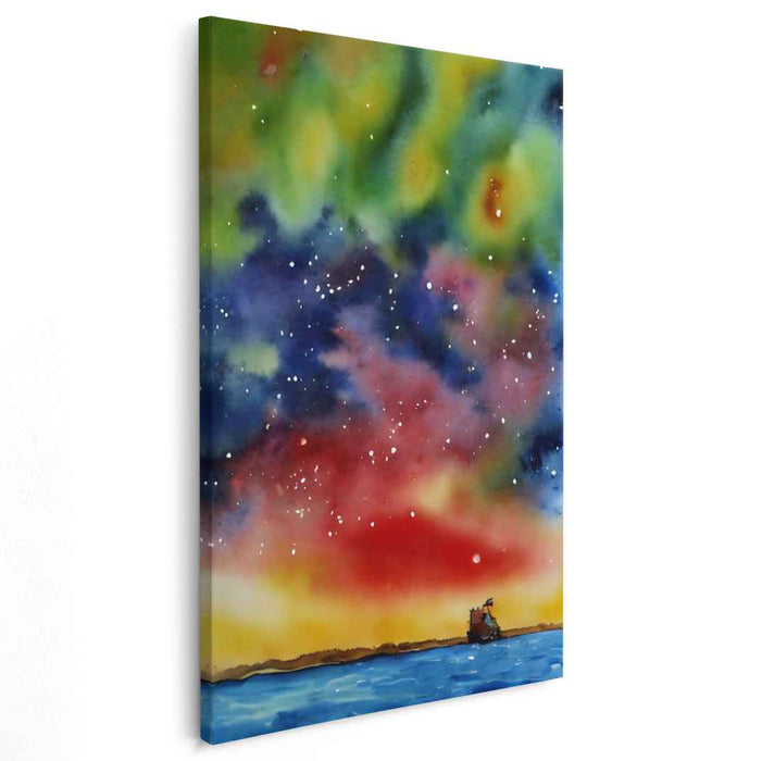 Watercolor Night #217