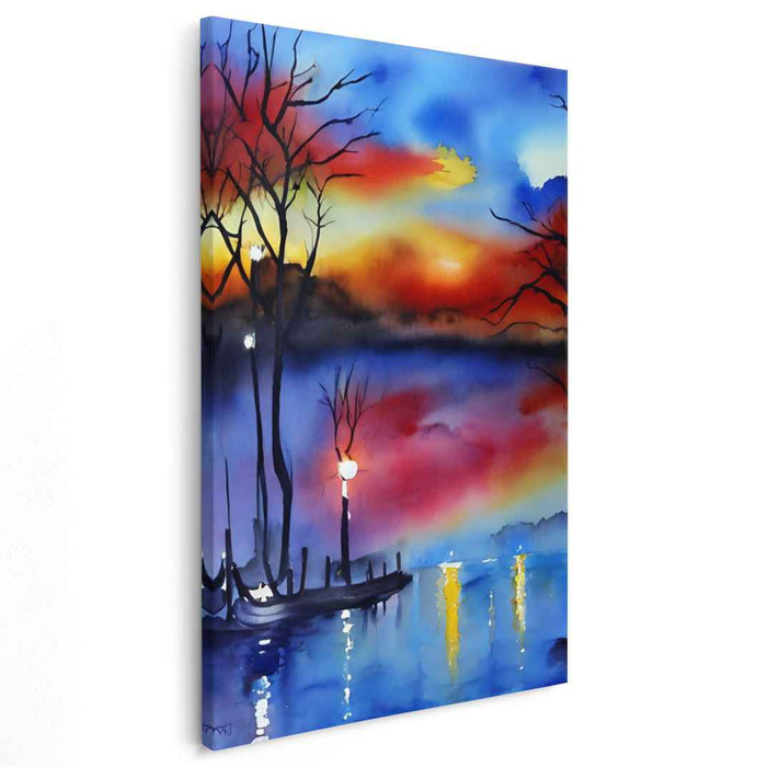 Watercolor Night #223