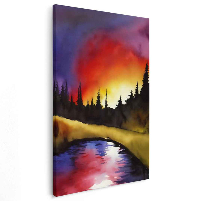 Watercolor Night #232