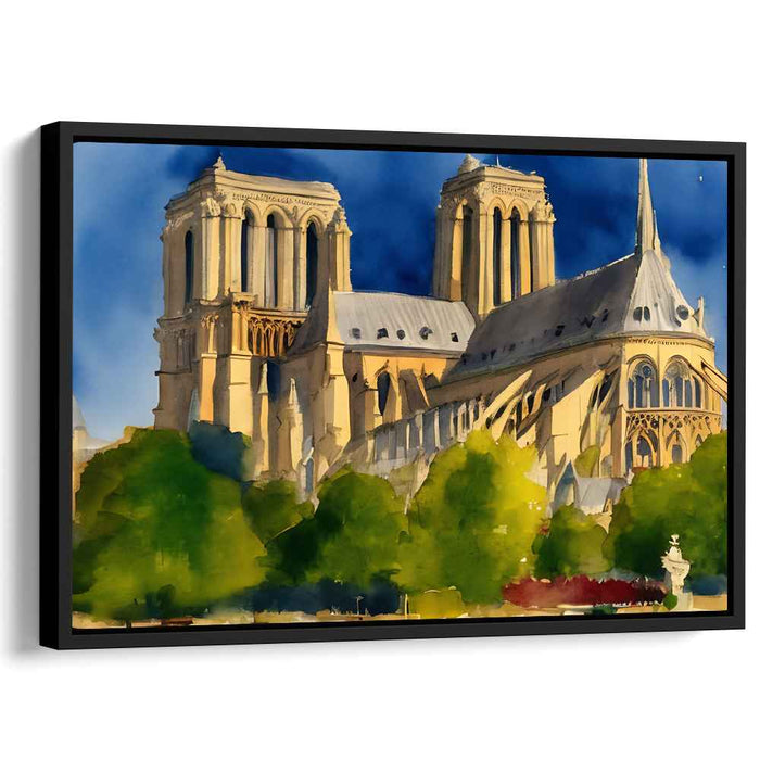 Watercolor Notre Dame Cathedral #116